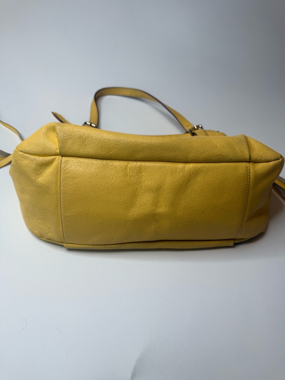Dooney & Bourke Large Nina Satchel Yellow - Picture 9 of 9